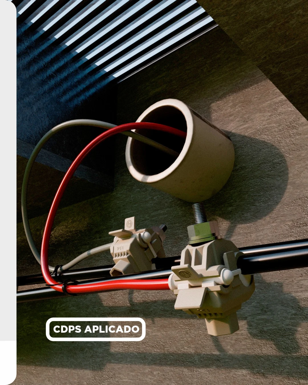 CDPS INTELLI: conector perfurante para redes subterrâneas