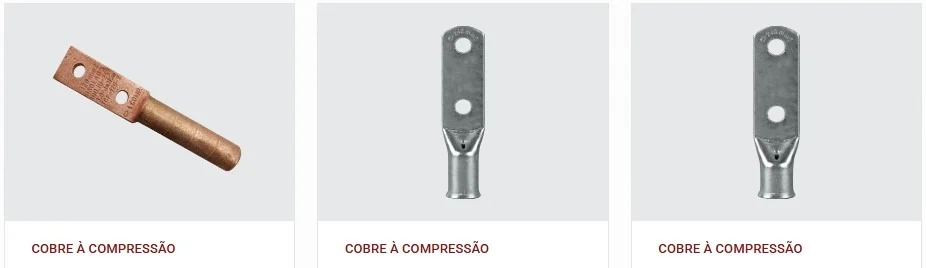 Terminais de Cobre à Compressão INTELLI