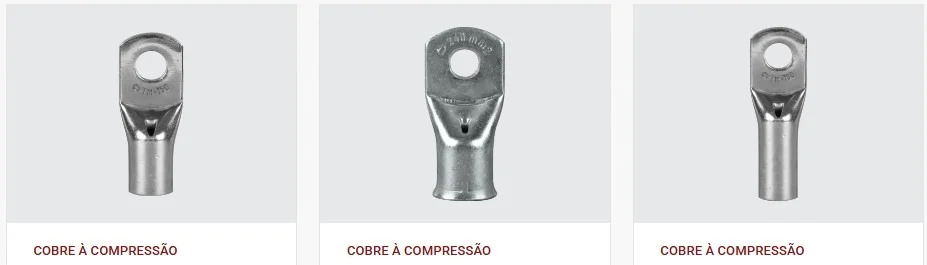 Terminais de Cobre à Compressão INTELLI